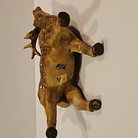 1970's UCTCI Japan Ceramic Elk Figurine - Picture 6 of 14